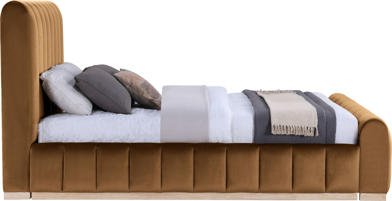 Amara - Velvet Bed