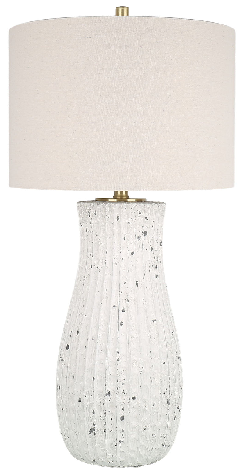 Chalkshore - 31 X 16 - Ceramic Table Lamp - White Speckled Ceramic
