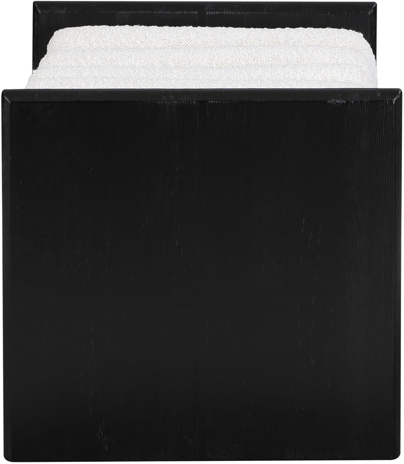 Waverly - Bench With Black Frame