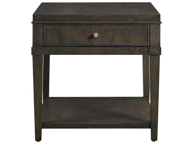 Fenwick - End Table - Dark Brown