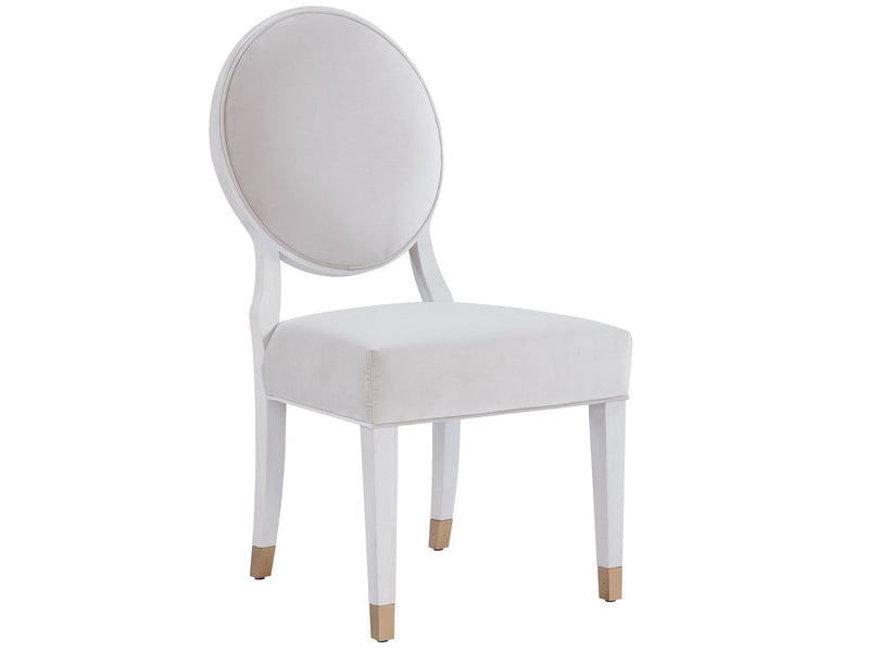 Love. Joy. Bliss.-Miranda Kerr Home - Love Joy Bliss Oval Side Chair (Set of 2) - White
