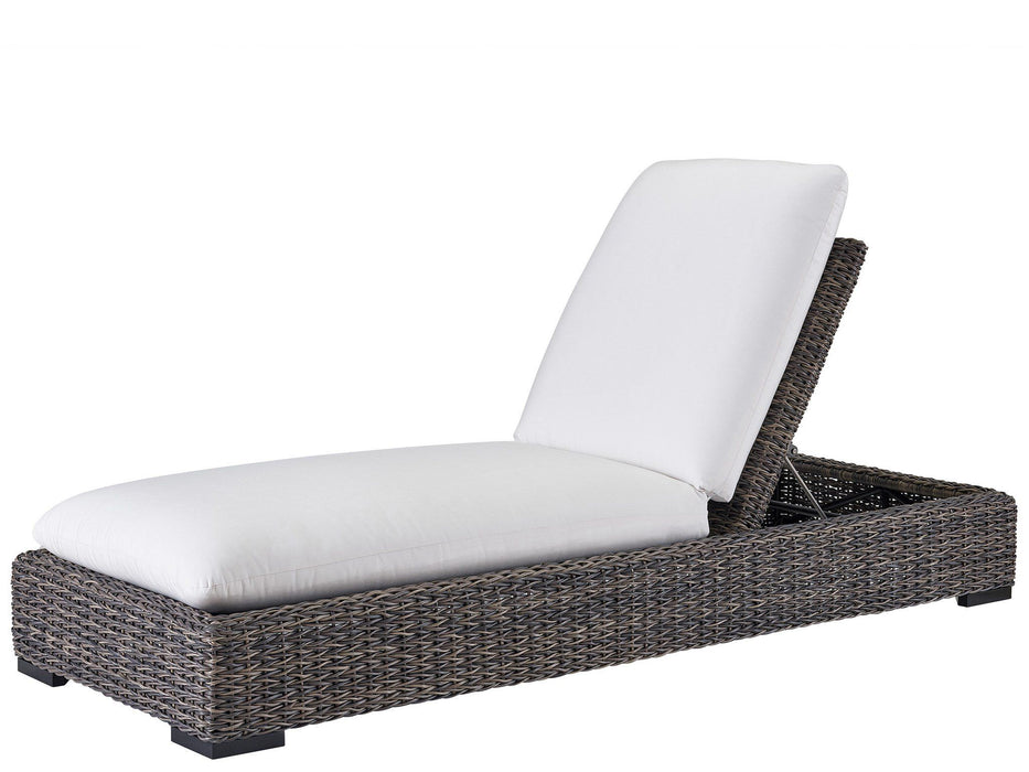 Coastal Living Outdoor - Montauk Chaise Lounge - Dark Gray