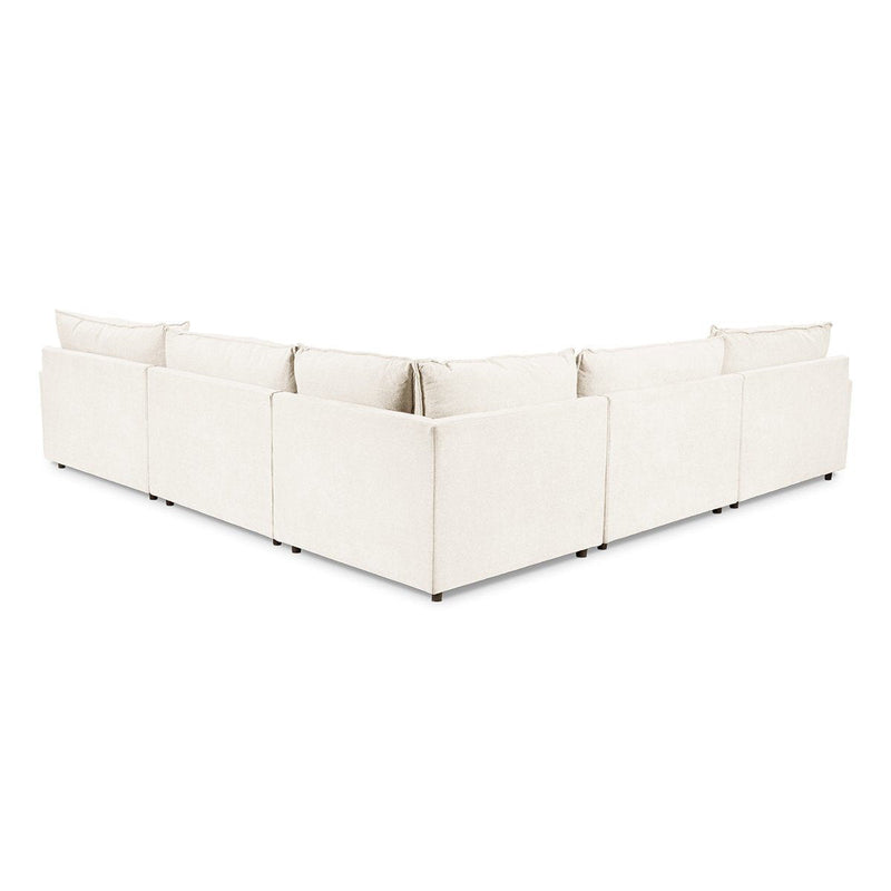 Caplan - 6 Piece Modular Sectional With Ottoman