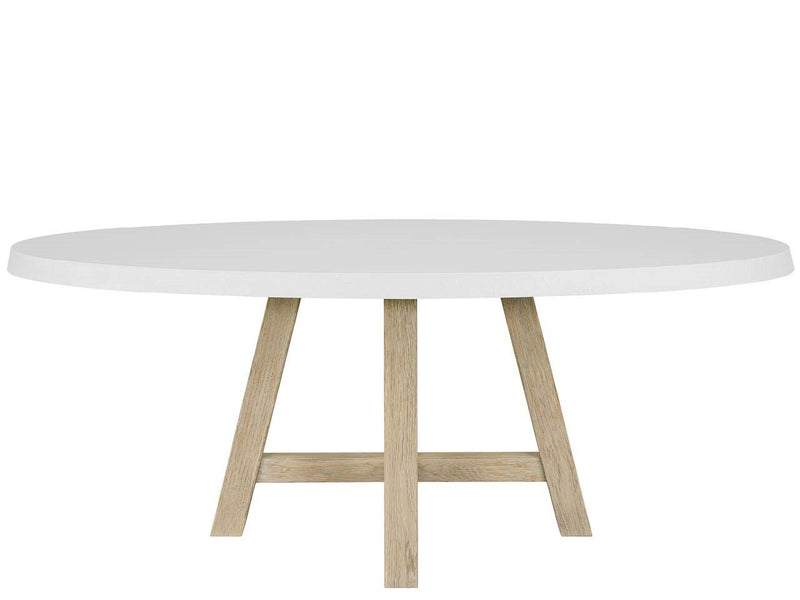 Oasis - Dockside Dining Table - White / Beige
