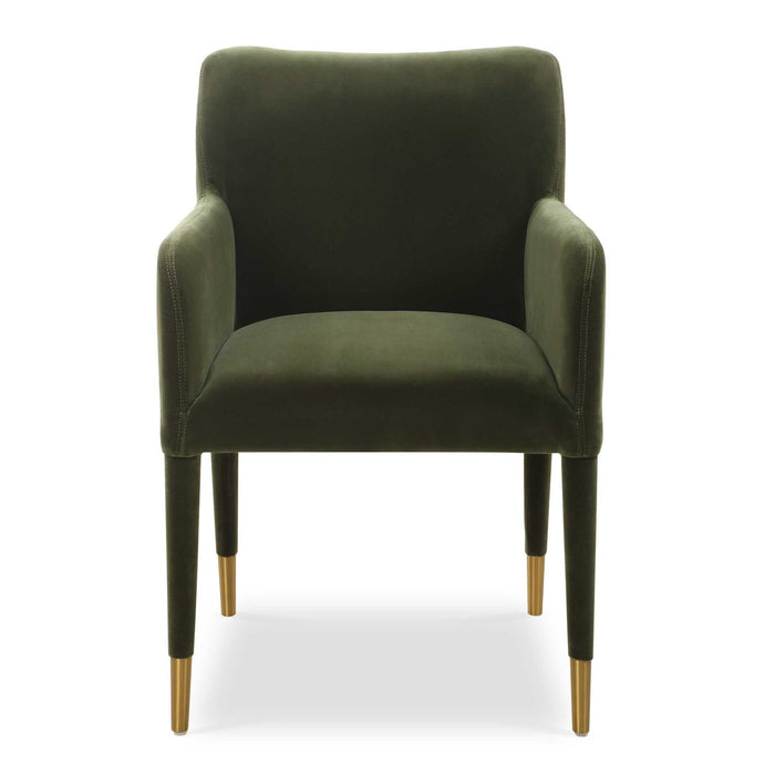 Conifer - Dining Arm Chair - Moss Green