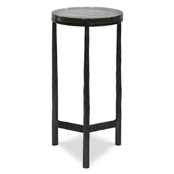 Eternity - Iron & Glass Accent Table