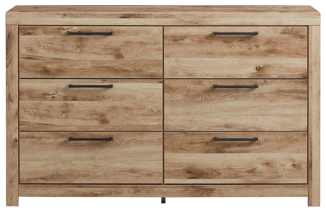 Hyanna - Tan Brown - Six Drawer Dresser