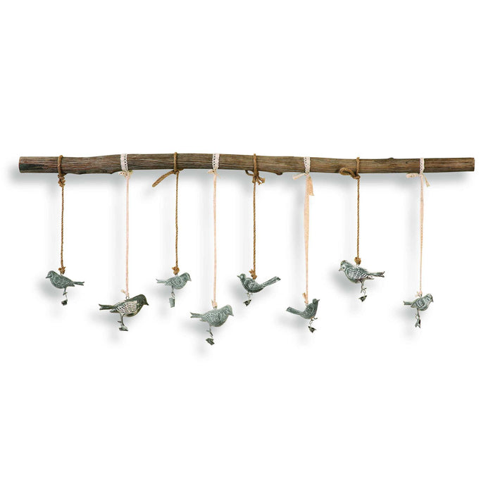 Birds On A Branch - Wall Art - Light Brown