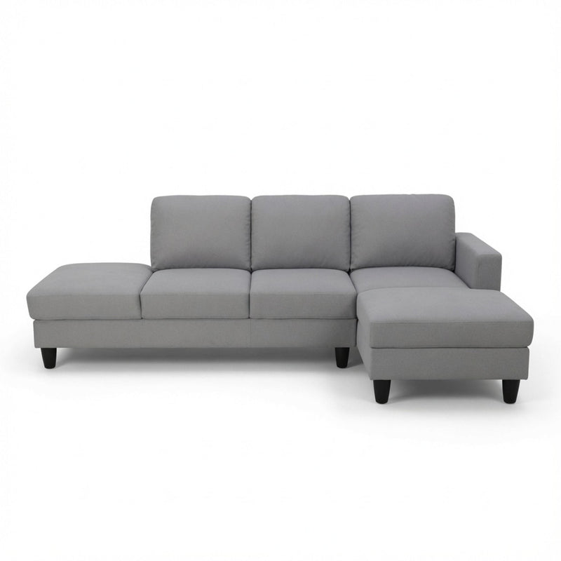 L - Shaped Sectional Sofa With Chaise & Ottoman