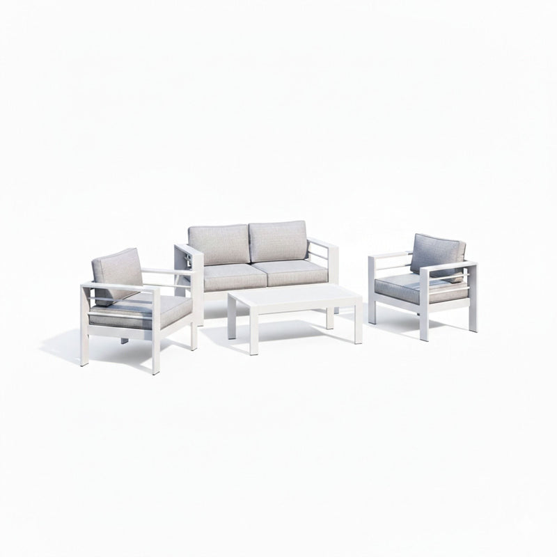 Outdoor Patio Set With All-Weather Thick Cushions