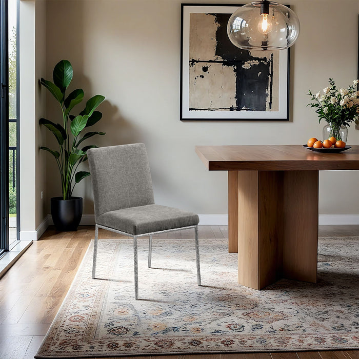 Reeves - Dining Side Chair (Set of 2) - Silver Base