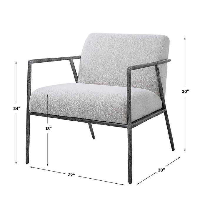 Brisbane - Accent Chair - Light Gray