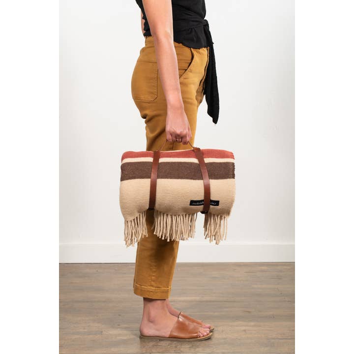 Leather Blanket Roll