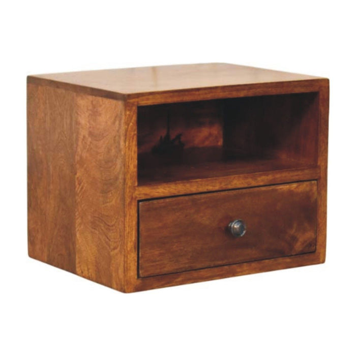 Solis - 1 Drawer Wall Mounted Nightstand