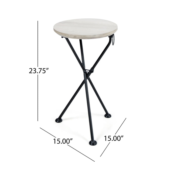 Modern Versatile Accent Table - Light Gray