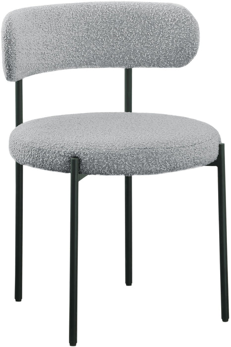 Beacon - Boucle Fabric Dining Chair (Set of 2)