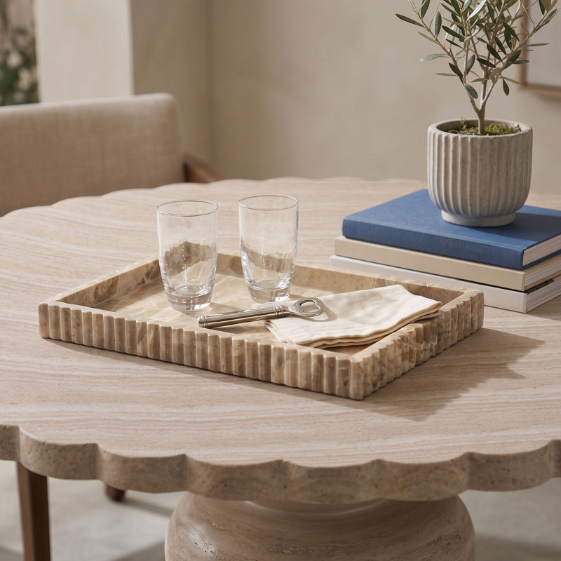Hannah - Genuine Marble Tray