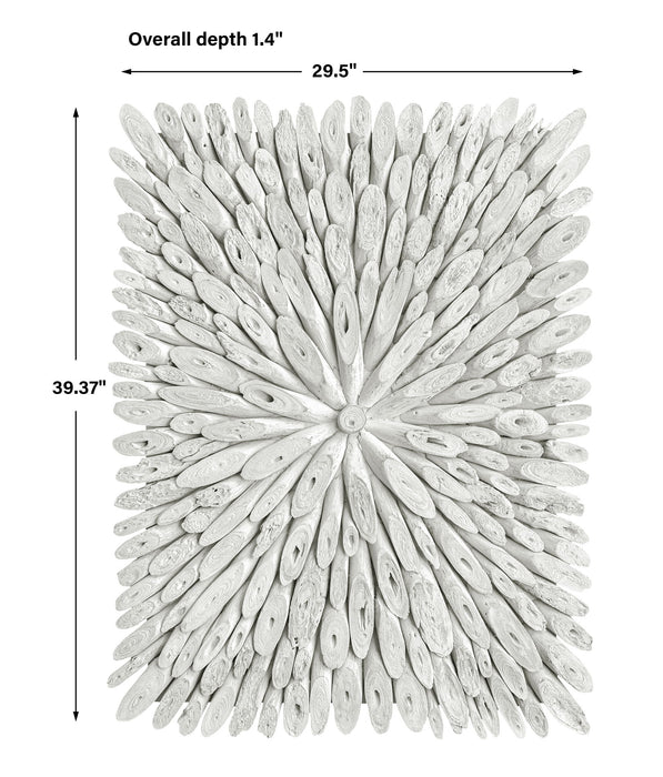 Bahama Wood - Wall Decor - Whitewashed