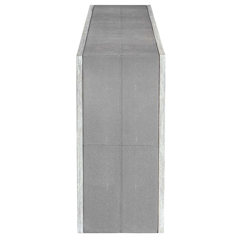 Aerina - Console Table - Aged Gray