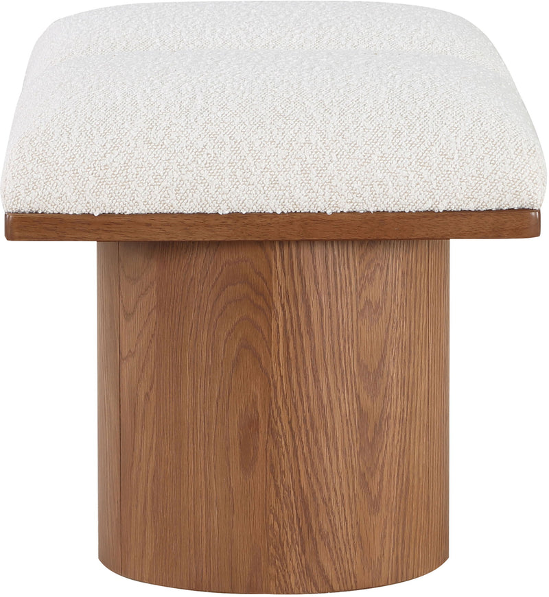 Pavilion - 2 Piece Modular Bench With Brown Base