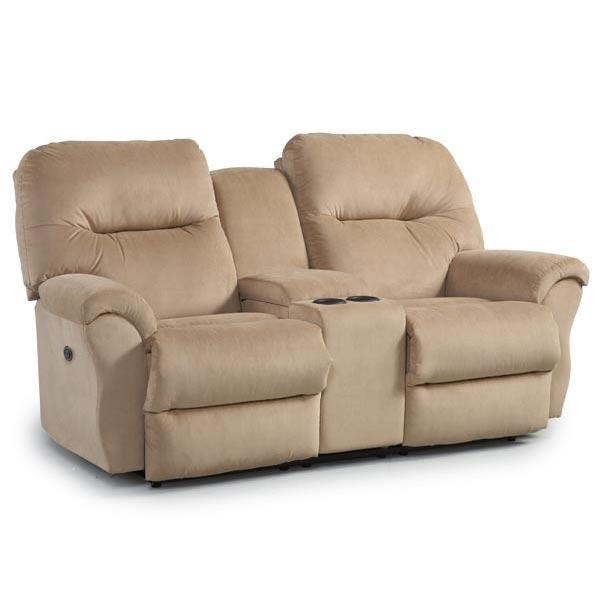 BODIE LOVESEAT LEATHER POWER ROCKING CONSOLE LOVESEAT- L760CQ7