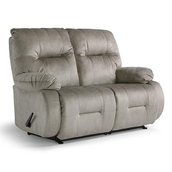 BRINLEY LOVESEAT LEATHER POWER HEAD TILT ROCKER CONSOLE LOVESEAT - L700CY7