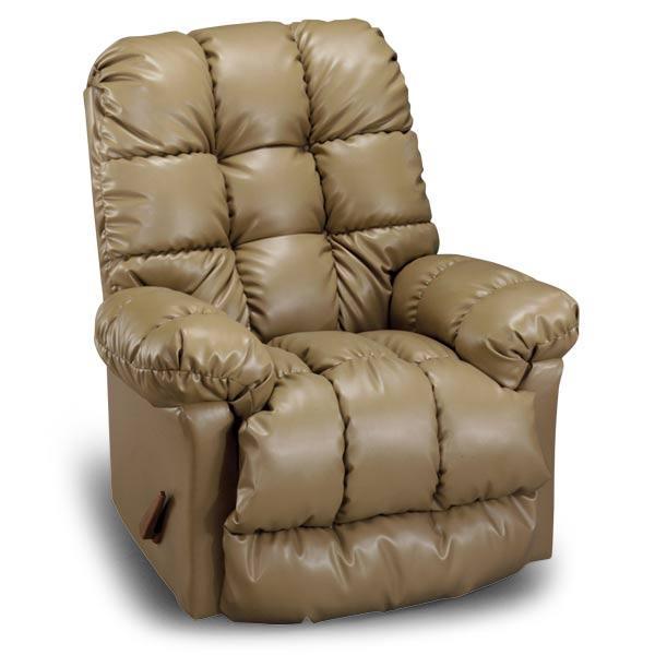 BROSMER LEATHER POWER SWIVEL GLIDER RECLINER- 9MP85-1LU