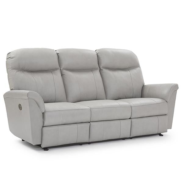 CAITLIN COLLECTION LEATHER POWER HEAD TILT RECLINING SOFA- S420CZ4