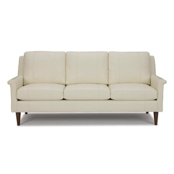 DACEY COLLECTION LEATHER STATIONARY SOFA- S11BGLU