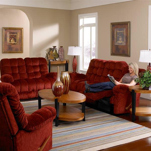 EVERLASTING COLLECTION POWER HEAD TILT RECLINING SOFA- S515RZ4