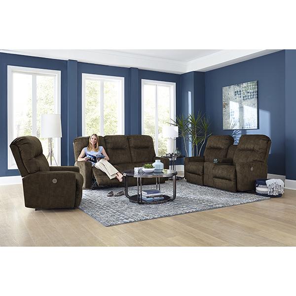 KENLEY COLLECTION POWER HEAD TILT RECLINING SOFA- S510RZ4