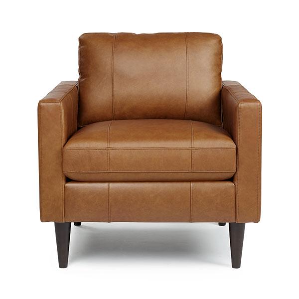 TRAFTON LEATHER CLUB CHAIR- C10DWLU