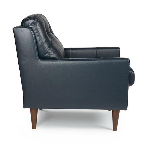 TREVIN LEATHER CLUB CHAIR- C38ELU