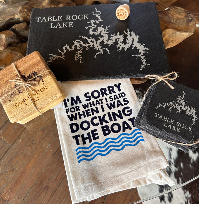 Slate Coasters - Table Rock Lake | Set of 4