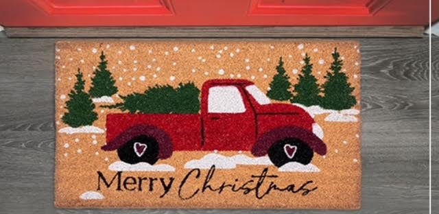 Holiday Door Mat