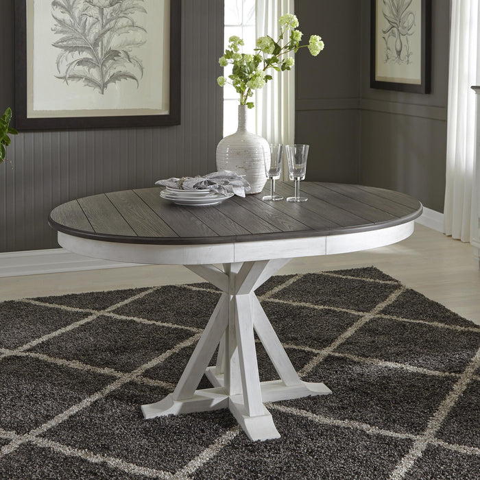 Allyson Park Single Pedestal Table Top image