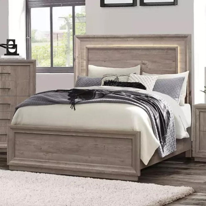 Liberty Furniture Horizons King Panel Bed in Graystone image