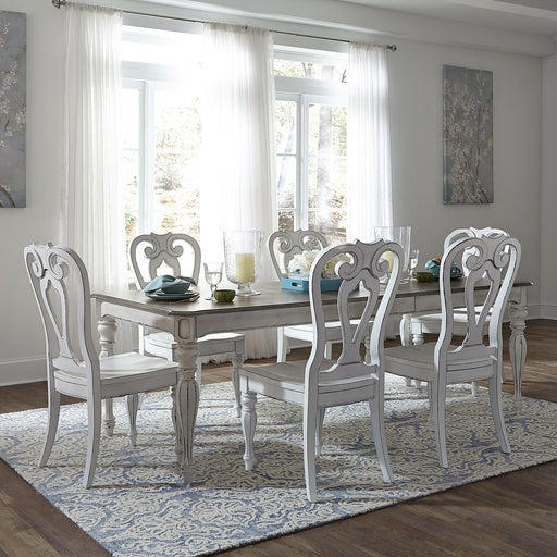 Magnolia Manor Opt 7 Piece Rectangular Table Set image