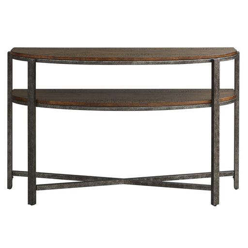 Liberty Breckinridge Demilune Sofa Table in Mahogany image