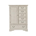 Liberty Funiture Bayside Gentleman's Chest in Antique White image