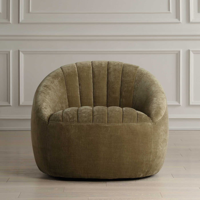 Narrows - Swivel Chair - Moss Green