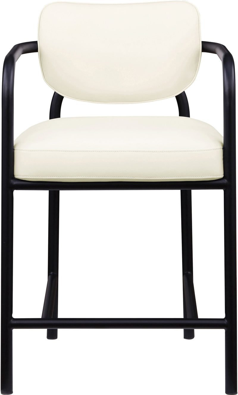 Serava - Vegan Leather Upholstered Bar Stool