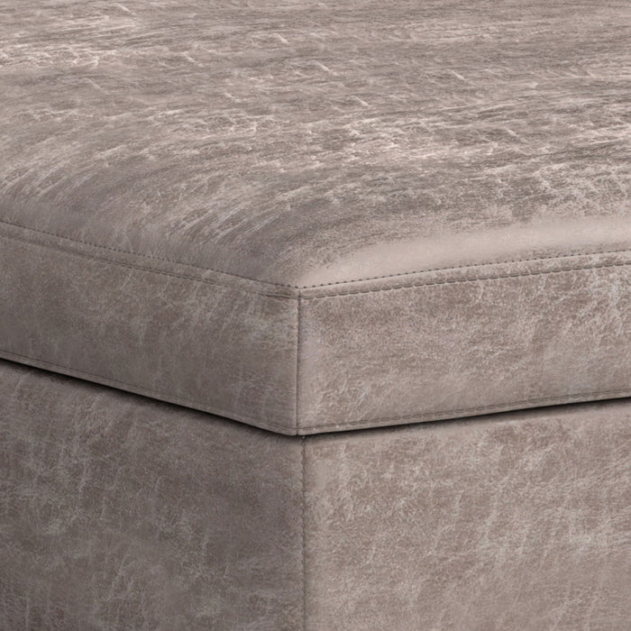 Owen - Multifunctional Square Coffee Table Storage Ottoman