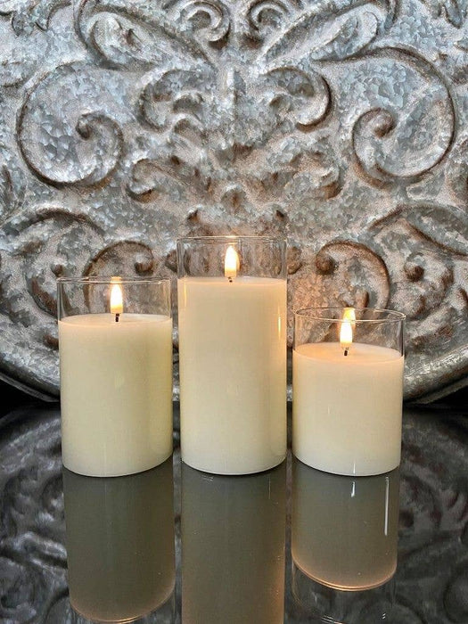 Simply Ivory Flameless Candles