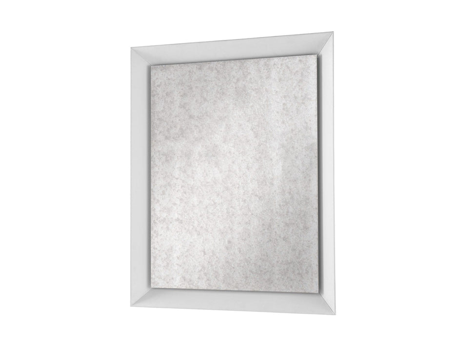 Erinn V x Universal - Valen Antiqued Mirror - Pearl Silver