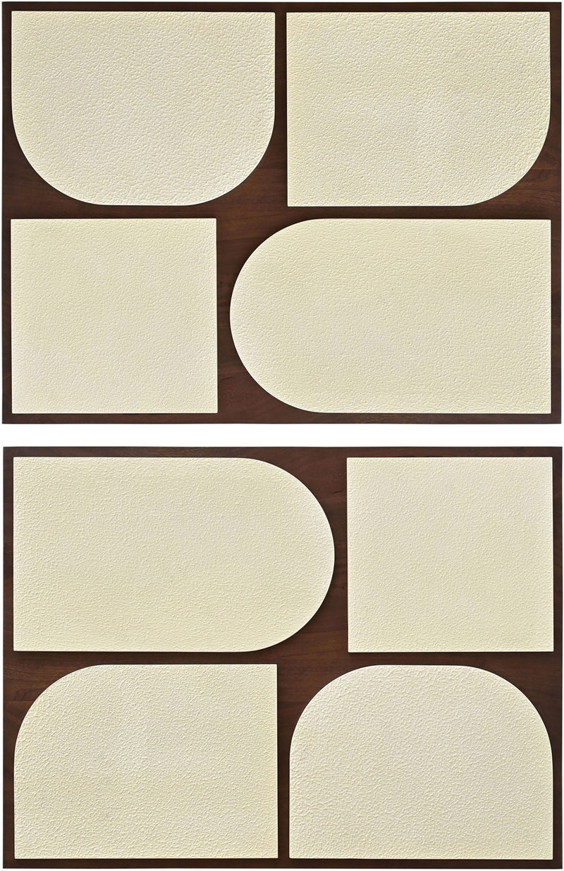 Icon - Mango Wood 2 Piece Wall Art