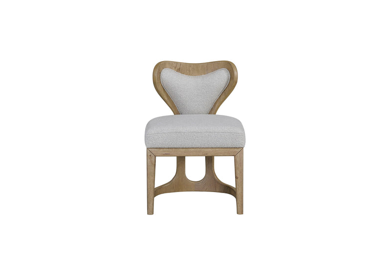 Pagosa - Wrap Chair (Set of 2) - English Knotty Oak / Gray