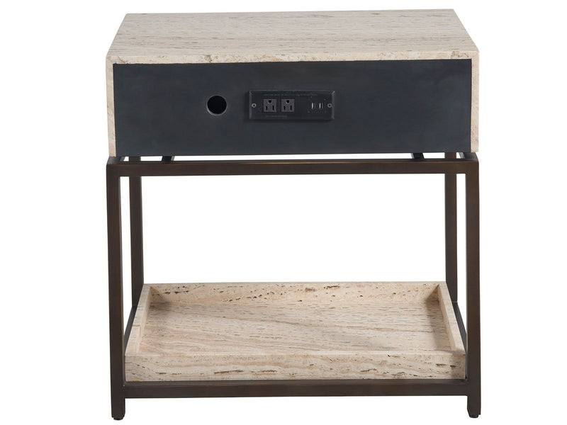 Modern - Dove Nightstand - White