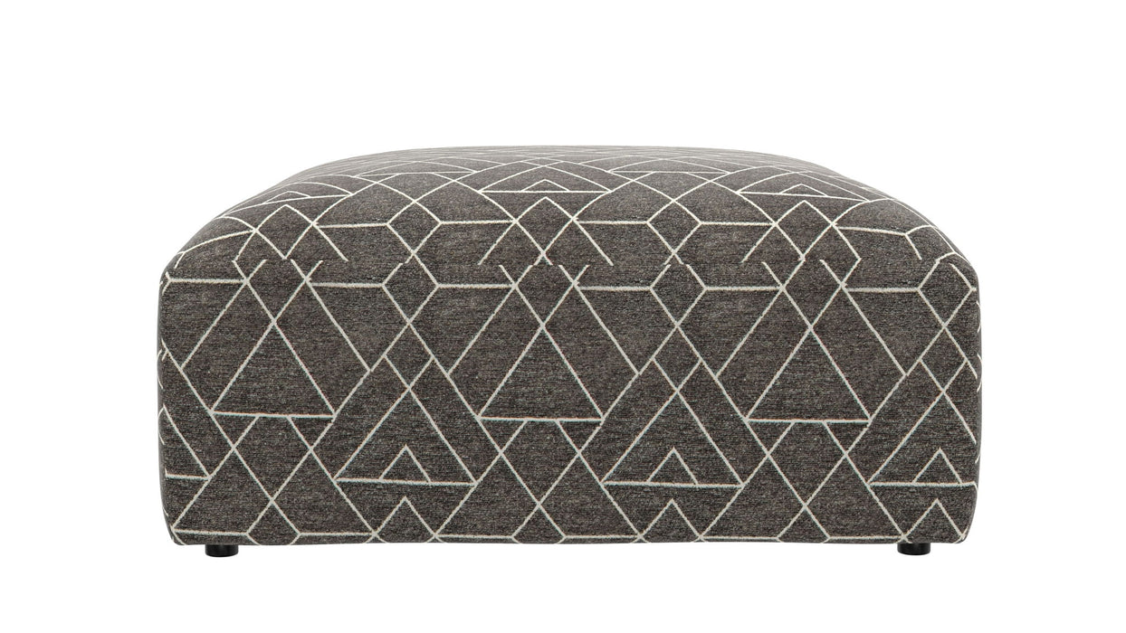 Reddington - Cocktail Ottoman - Umber
