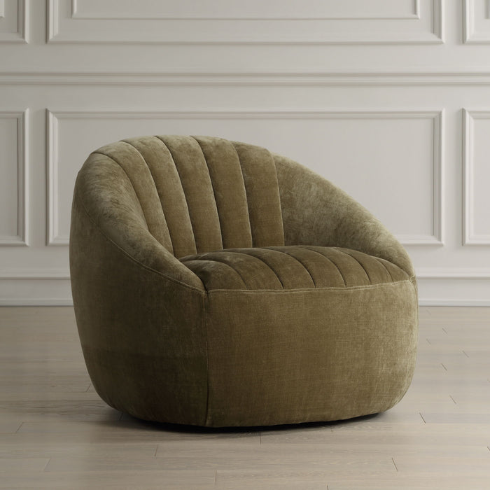 Narrows - Swivel Chair - Moss Green